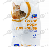 Корм для кошек ARO сухой с курицей 400г