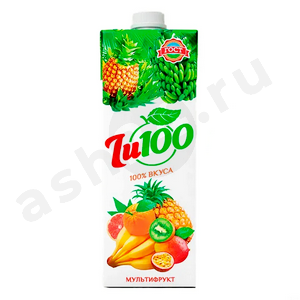 Напитки Сок JU100 мультифрукт 0,95л т/п