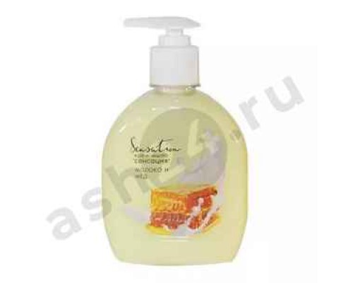 Крем-мыло SENSATION молоко и мед 300мл