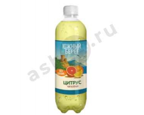 Напитки Чай холодный ЮЖНЫЙ БЕРЕГ зеленый цитрус 0,5л пэт