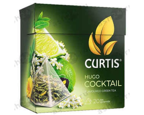 Бакалея Чай CURTIS зеленый хуго коктейль 25пак