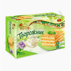 Сладости Торт ЧЕРЕМУШКИ творожник 400г (коробка)