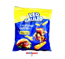 Кукурузные палочки LEO GALILEO чизбургер 45г