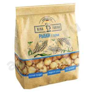 Бретцель рыбки NINA FARINA с солью 145г