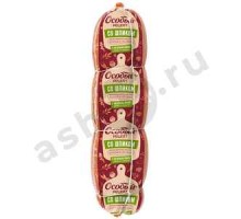 Колбаса ОСОБЫЙ РЕЦЕПТ вареная со шпиком