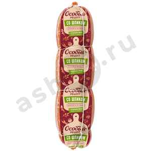 Колбаса ОСОБЫЙ РЕЦЕПТ вареная со шпиком