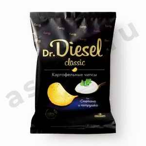 Чипсы Dr. DIESEL classic сметана и петрушка 120г