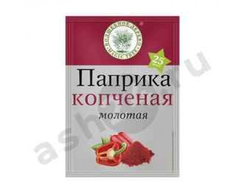 Приправа Паприка молотая копченая ВОЛШЕБНОЕ ДЕРЕВО 25г