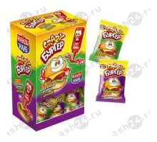 Жевательная резинка БУРГЕР кислая 4г