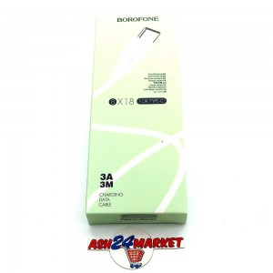 Моб. аксессуары Кабель BOROFONE BX18 Optimal Type-C 3м белый