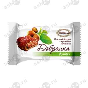 Конфеты вес Добрянка фундук