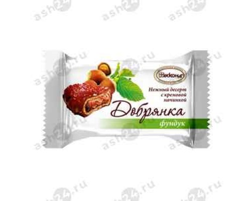 Конфеты вес Добрянка фундук