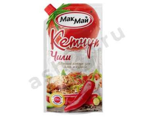 Бакалея Кетчуп МАК МАЙ чили 270г м/у
