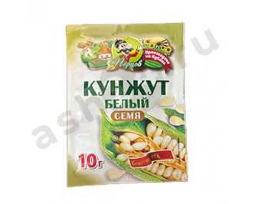 Приправа Кунжут белый ПЕРЦОВ 10г