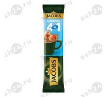 Кофе стик JACOBS карамель 4в1