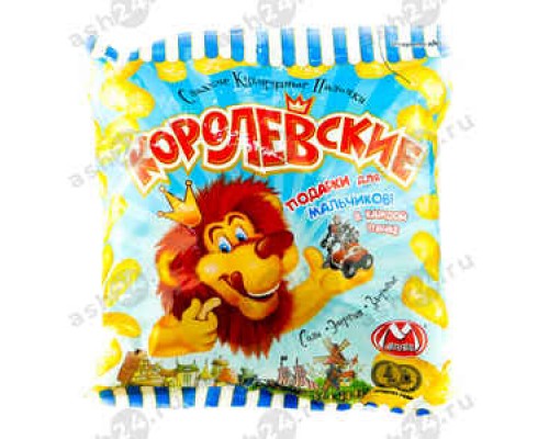 Кукурузные палочки КОРОЛЕВСКИЕ для мальчиков + подарок 70г