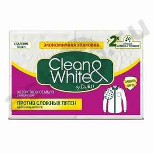 Мыло CLEAN s WHITE против сложных пятен 120г