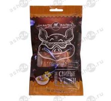 Ушки свиные НАШИ СНЭКИ горчица 90г