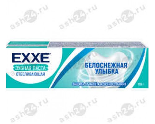 Зубная паста EXXE белоснежная улыбка 100г
