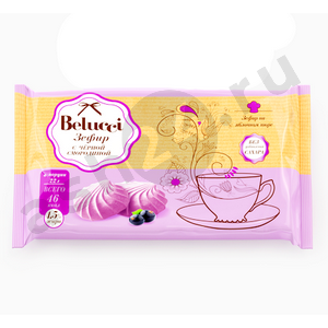 Сладости Зефир BELUCCI черная смородина 130г