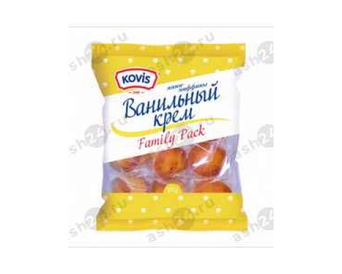 Мини маффин KOVIS ванильный крем 470г