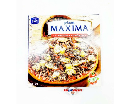 Полуфабрикаты Пицца MAXIMA с мясом и грибами 410г