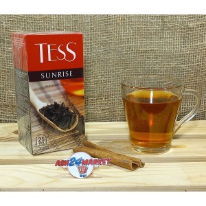 Чай ТЕСС черный санрайз 25пак