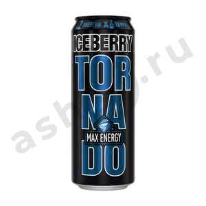 Напитки Энергетик ТОРНАДО iceberry 0,45л ж/б