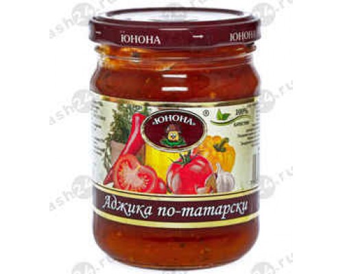 Бакалея Аджика ЮНОНА по-татарски 250г с/б