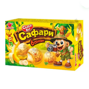 Сладости Печенье CHOCO BOY банан 45г коробка