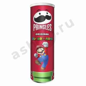 Чипсы PRINGLES оригинал супермарио 165г