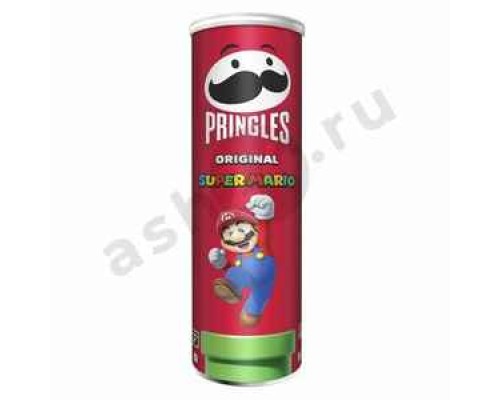 Чипсы PRINGLES оригинал супермарио 165г