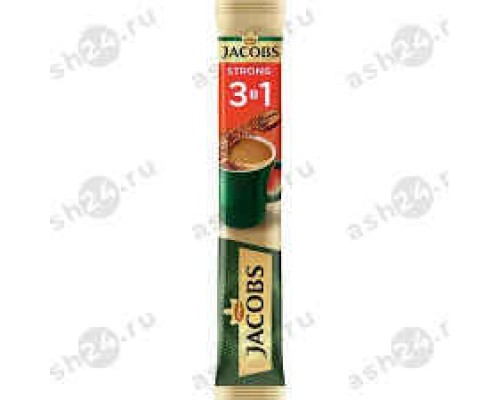Кофе стик JACOBS strong 3в1