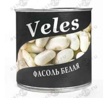 Консервы Фасоль белая VELES 400г ж/б