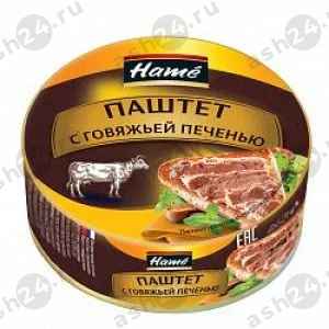 Бакалея Консервы Паштет XAME говяжья печень 235г