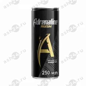 Напитки Энергетик ADRENALINE RUSH 0,25л ж/б (3013)