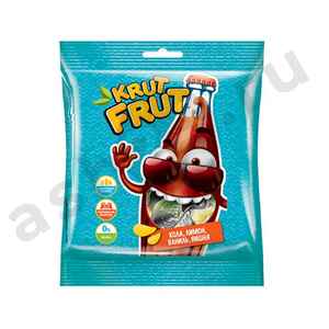 Сладости Мармелад КРУТ ФРУТ веселая бутылочка 70г