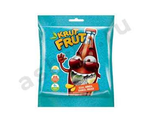 Сладости Мармелад КРУТ ФРУТ веселая бутылочка 70г