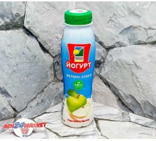 Йогурт ЧМЗ яблоко-злаки 2,5% 270г бутылка