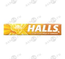HALLS мед и лимон