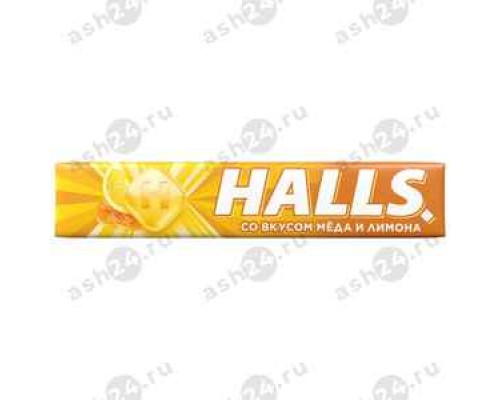 Конд. изд. HALLS мед и лимон
