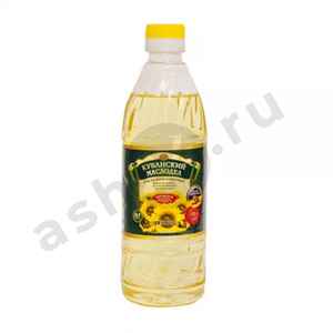 Бакалея Масло растительное КУБАНСКИЙ МАСЛОДЕЛ 0,5л