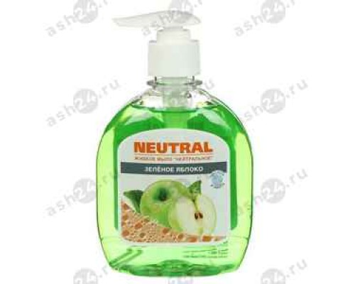 Мыло жидкое НЕЙТРАЛЬНОЕ зеленое яблоко 300мл