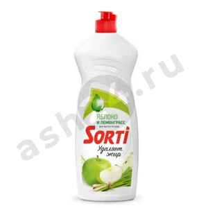 Моющее для посуды SORTI яблоко и лемонграсс 900мл