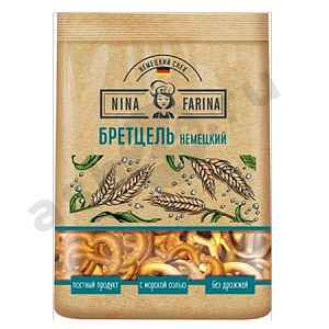 Бретцель немецкий NINA FARINA с морской солью 145г