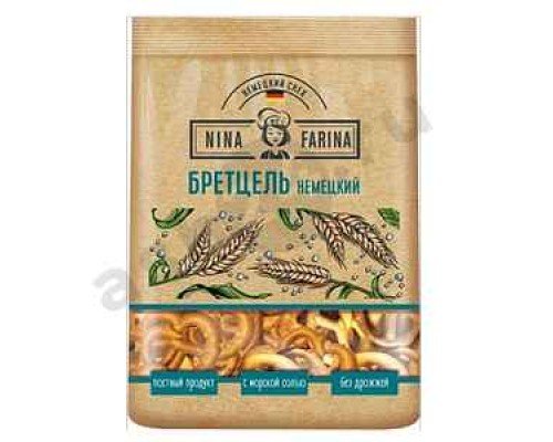 Бретцель немецкий NINA FARINA с морской солью 145г