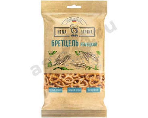 Бретцель немецкий NINA FARINA с морской солью 90г