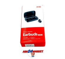 Наушники Bluetooth TWS A10S earbuds черные