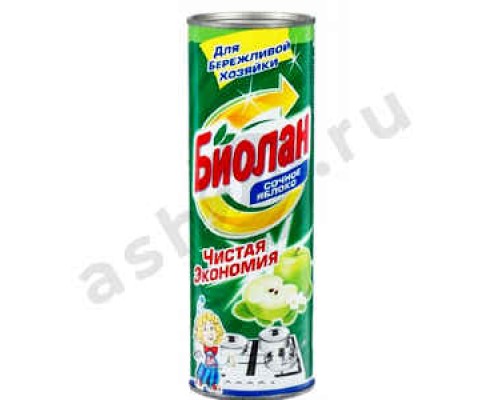 Средство чистящее БИОЛАН яблоко 400г
