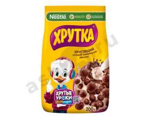 Бакалея Завтрак готовый ХРУТКА шоколад 200г м/у